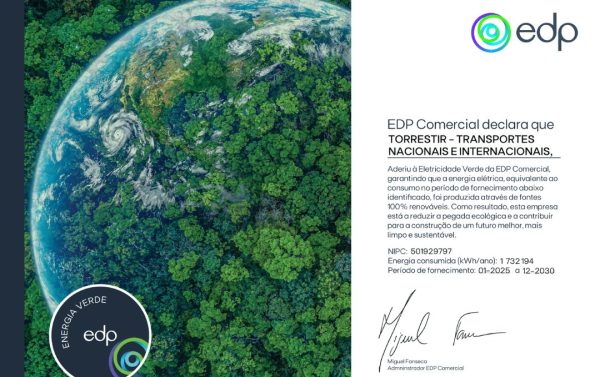 Torrestir reforça compromisso com a sustentabilidade
